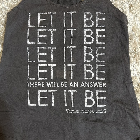 Vintage Concert Tees Tank John Lennon & Paul McCartney - Picture 3 of 5